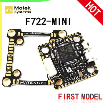 

Matek System F722-mini Flight Controller convertible 20mm to 30.5mm mounting 2~8S STM32F722 FC with OSD for DIY FPV Racing Drone