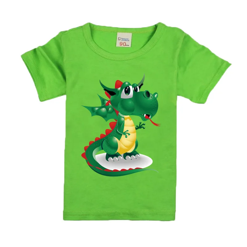 

Dinosaur Cotton Boys Short Sleeve T-shirts 2018 New Summer Style Children Clothing Kids Clothing Tops New Fashion Boys T Shirts