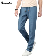 Летние новые мужские штаны дышащие повседневные крутые брюки бизнес мужская верхняя одежда длинные брюки D80