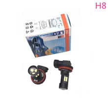 H8 Car Auto Extreme Bright 6000K White LED Fog Driving Lights Bulb