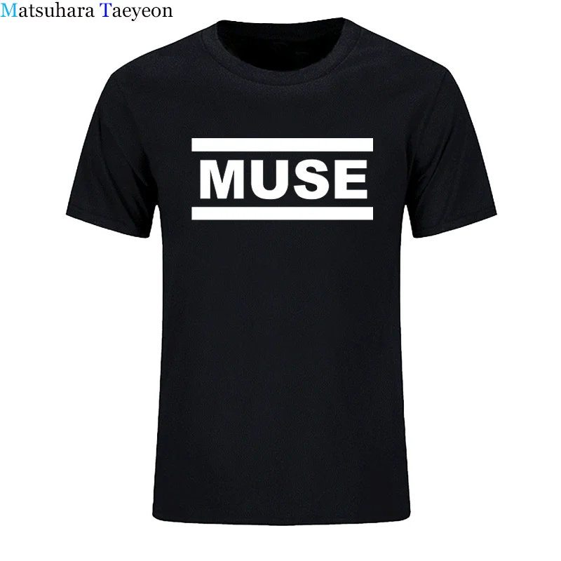 Футболка Muse мужская с коротким рукавом хлопковая тенниска круглым вырезом майка