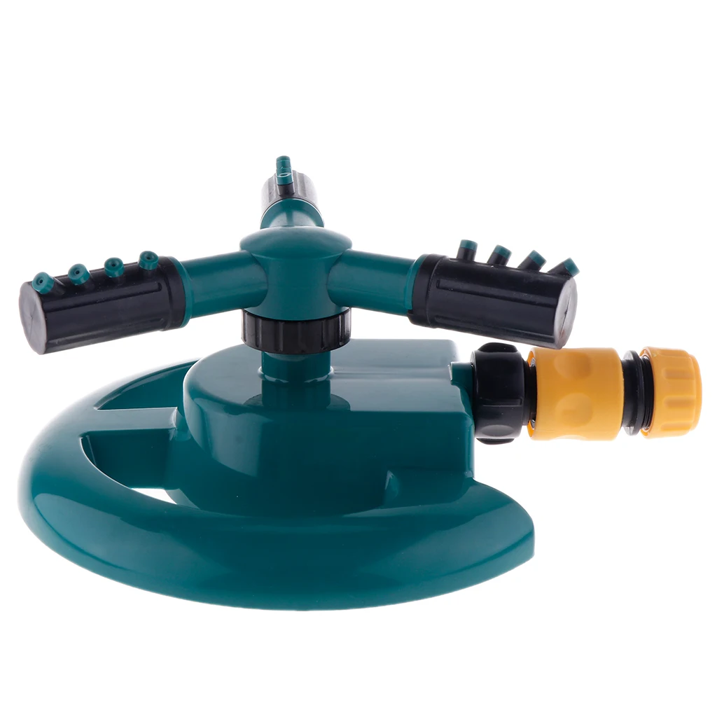 Lawn Sprinkler, Automatic 360 Degree Rotating Garden Water Sprinklers Lawn Irrigation System Pipe Hose Garden Tools