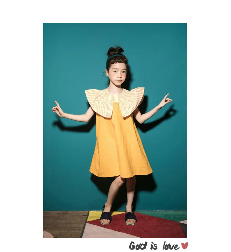 cotton toddler dress for girl   kids girls clothes summer 2018 teenagers girl children party dresses 4 5 6 7 8 9 10 11 12 13 14 15 16 Years little teenage girls patchwork dresses 2018 kids new arrival dresses (4)