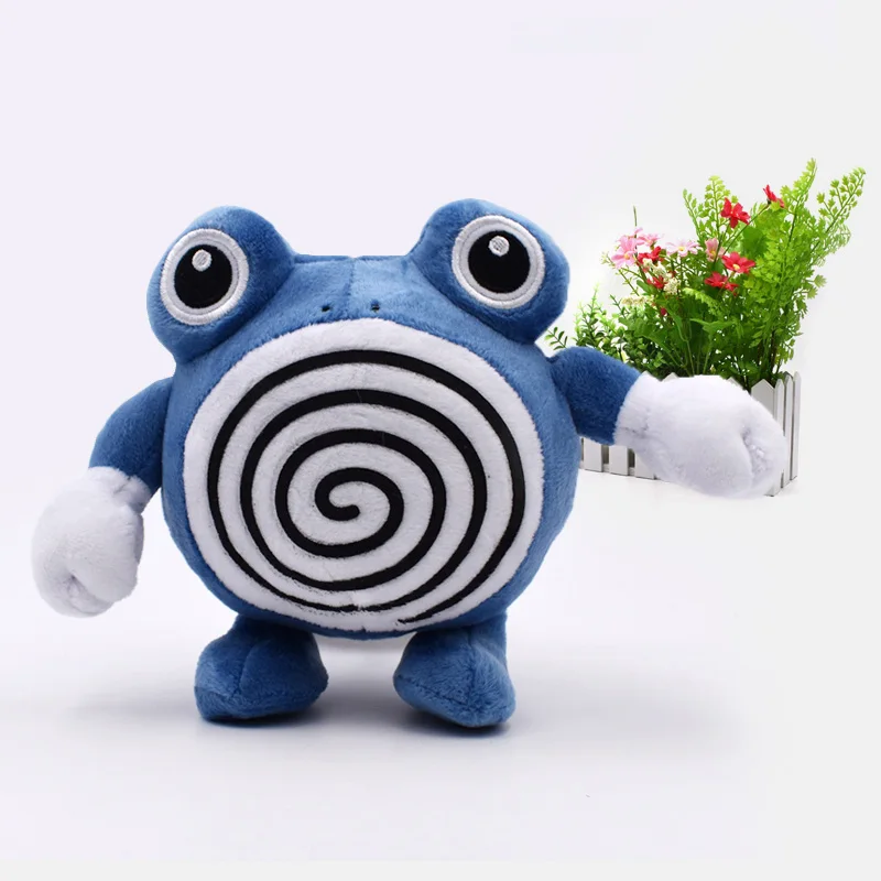 2 стиля животных мультфильм Плюшевые Peluche кукла Poliwag Poliwhirl мягкая горячая игрушка отличный рождественский подарок для детей