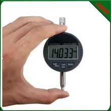 0-12,7 мм/0,001 мм цифровой микрометр индикатор Большой ЖК-дисплей электр цифровой циферблат