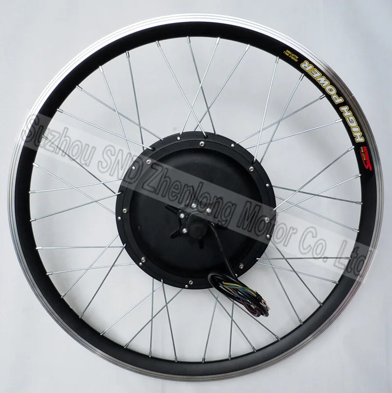 Best High quality bicycle conversion kit gearless hub motor 1500w 48V  include BLDC Noiseless sine wave controller  G-S021 3