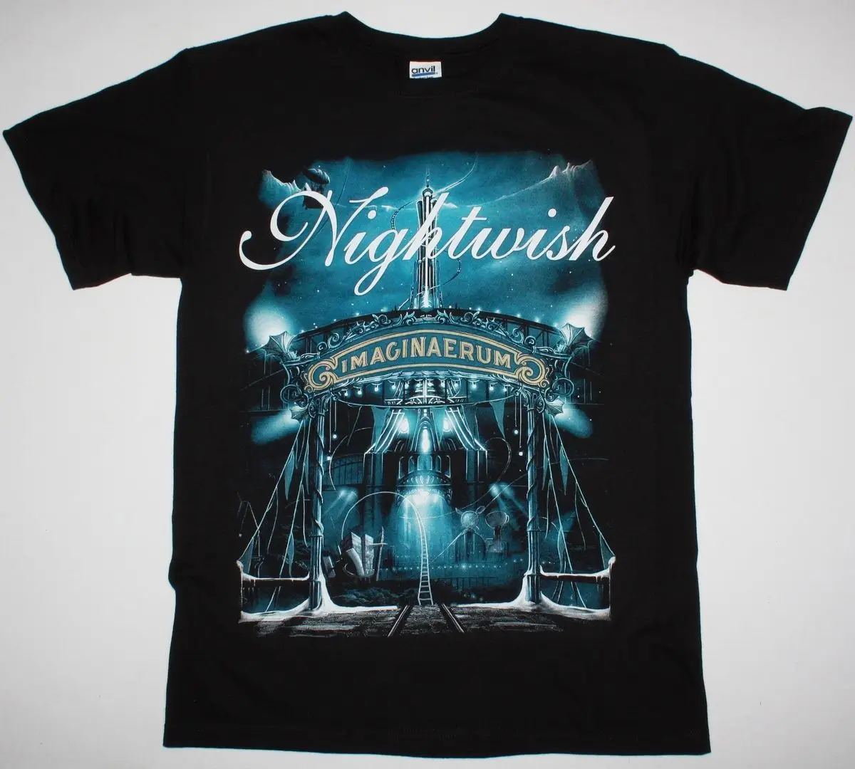 

NIGHTWISH IMAGINAERUM 2011 SYMPHONIC METAL EPICA XANDRIA TARJA NEW BLACK T-SHIRT custom printed tshirt, hip hop funny tee