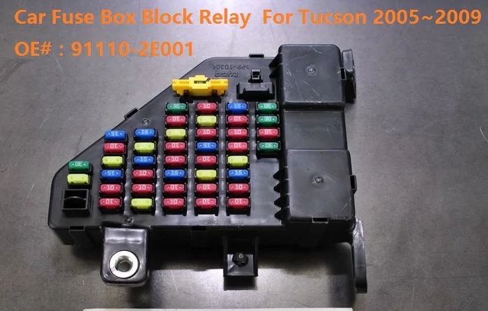 aliexpress com buy zwet car fuse box block relay for tucsonaliexpress com buy zwet car fuse box block relay for tucson junction fusebox car fuse box bcm dash wire panel plug for hyundai 91110 2e001 from reliable