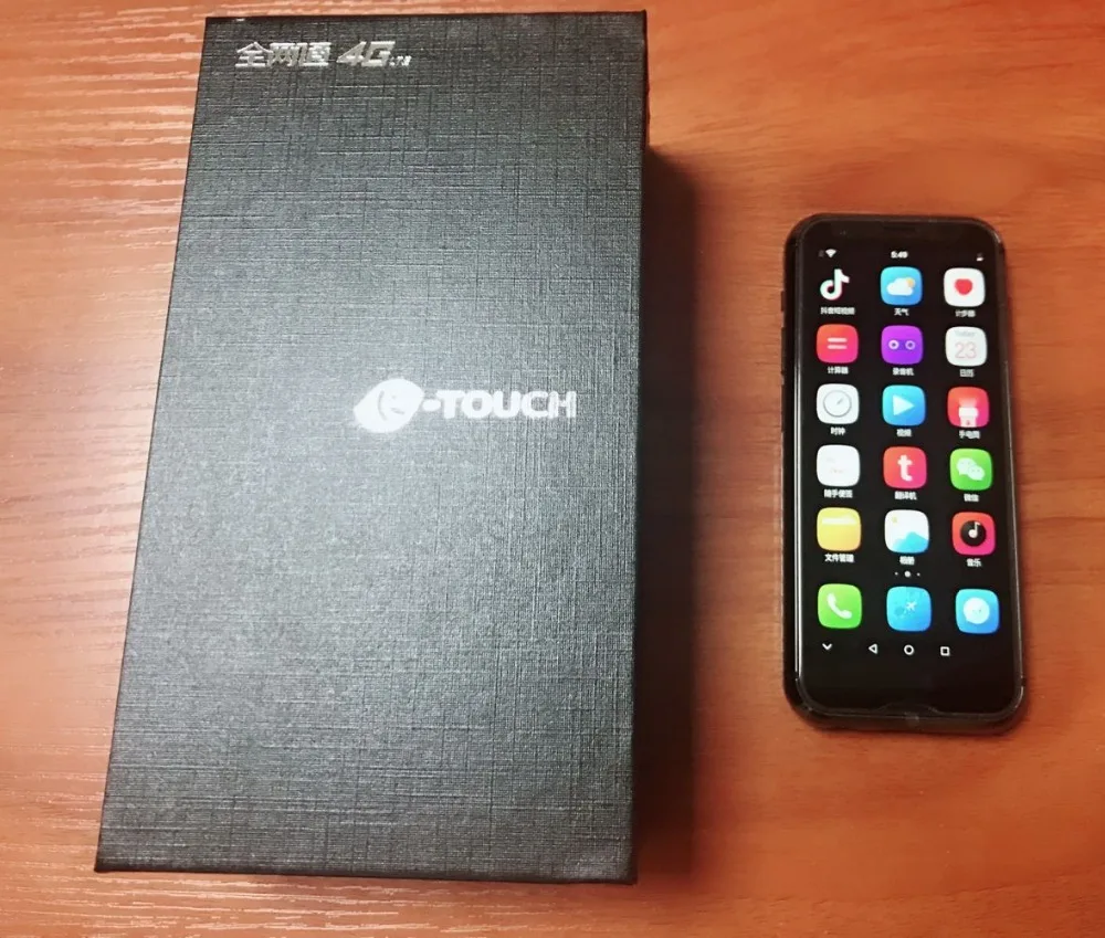 Самый маленький смартфон K-TOUCH I9, 16 ГБ/32 ГБ/64 Гб ПЗУ, Android 8,1, металлическая рамка, сотовый телефон, идентификация лица, WiFi, точка доступа, Разблокировка мобильного телефона