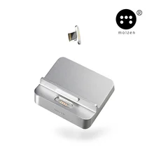 For iPhone7 smartphone holder charger moizen magnetic charging dock mobile phone magnetic cradle for iPhone 5/6/6Plus/6s/6s Plus