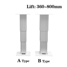 Электрический подъем татами Электрический подъемный стол Макс 65 кг подъемный подъемник платформы 360-800 мм для автоматической регулировки высоты 110 V-220 V