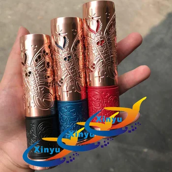 

NEWEST Purified Butterfly mod brass material e-cigarette Mechanical mod 18650/20700 battery vape fit 510 thread Atomizer rda