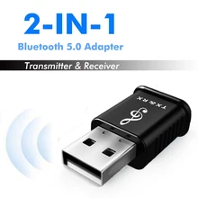 1 шт. 2 в 1 стерео аудио адаптер с 3,5 мм аудио кабель беспроводной ключ портативный беспроводной Bluetooth 5,0 передатчик приемник