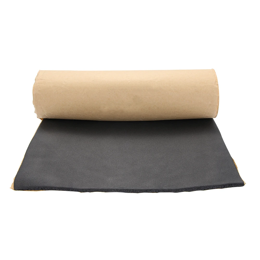 

6mm Car Auto Adhesive Deadener cotton Van Sound Proofing Deadening Insulation Closed Cell Foam 30 x 50cm