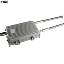 KuWFi Высокая мощность 300 Мбит/с беспроводной роутер CPE открытый 4G Wifi маршрутизатор 2,4G беспроводные маршрутизаторы AP с POE адаптер для любой погоды