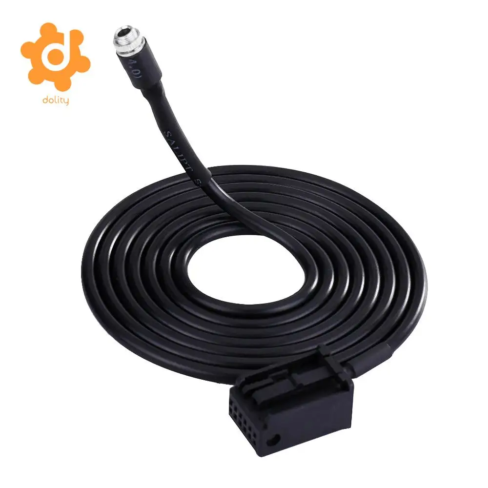dolity 3.5mm Female AUX Audio Music Cable+Removal Keys for Ford Car Stereo 6000CD