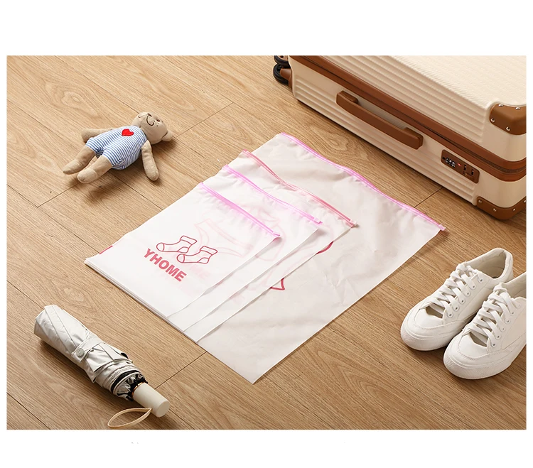 new Fashion Travel Storage Bags Zipper Organizer Bag For Clothing Underwear Socks Shoes Storage Bag Housekeeping (2)