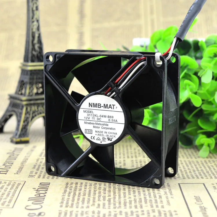 Chassis fan. NMB 3112kl-04w-b69. 1608vl-04w-b69. 3110kl-04w-b50. Вентилятор серверный сдвоенный.