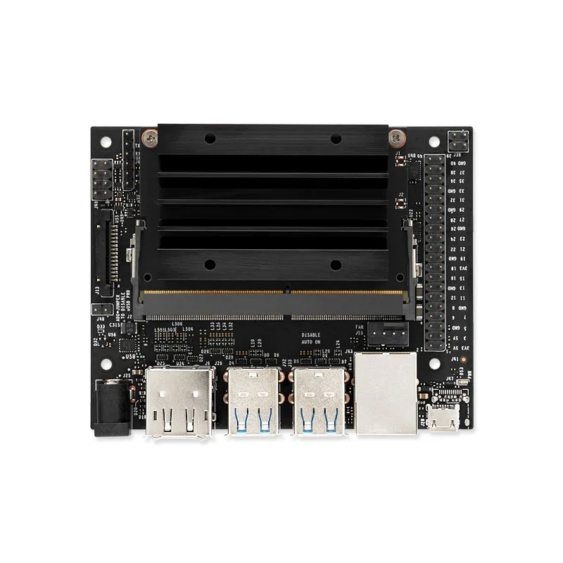  NVIDIA Jetson Nano Developer Kit compatible with NVIDIA’s AI platform for training and deploying AI