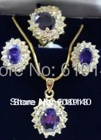 Fine Jewelry ювелирные изделия E ring8 серьги кулон Цепочки и ожерелья комплект ювелирных изделий, 00000668 l-226