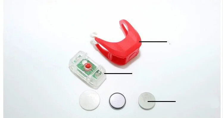 Sale Bicycle Silicone Lamp Sixth Generation Lamp Warning Double LED Double Eyes Lamp Bicycle Accessories Equipment  Bike Headlight 4