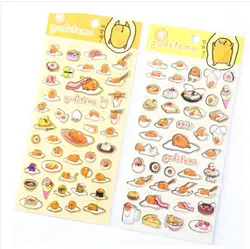 Симпатичные Sanrio Gudetama Lazy Egg наклейки для дневника Стикеры украшение для альбома pvc канцелярские принадлежности DIY Стикеры s Школа