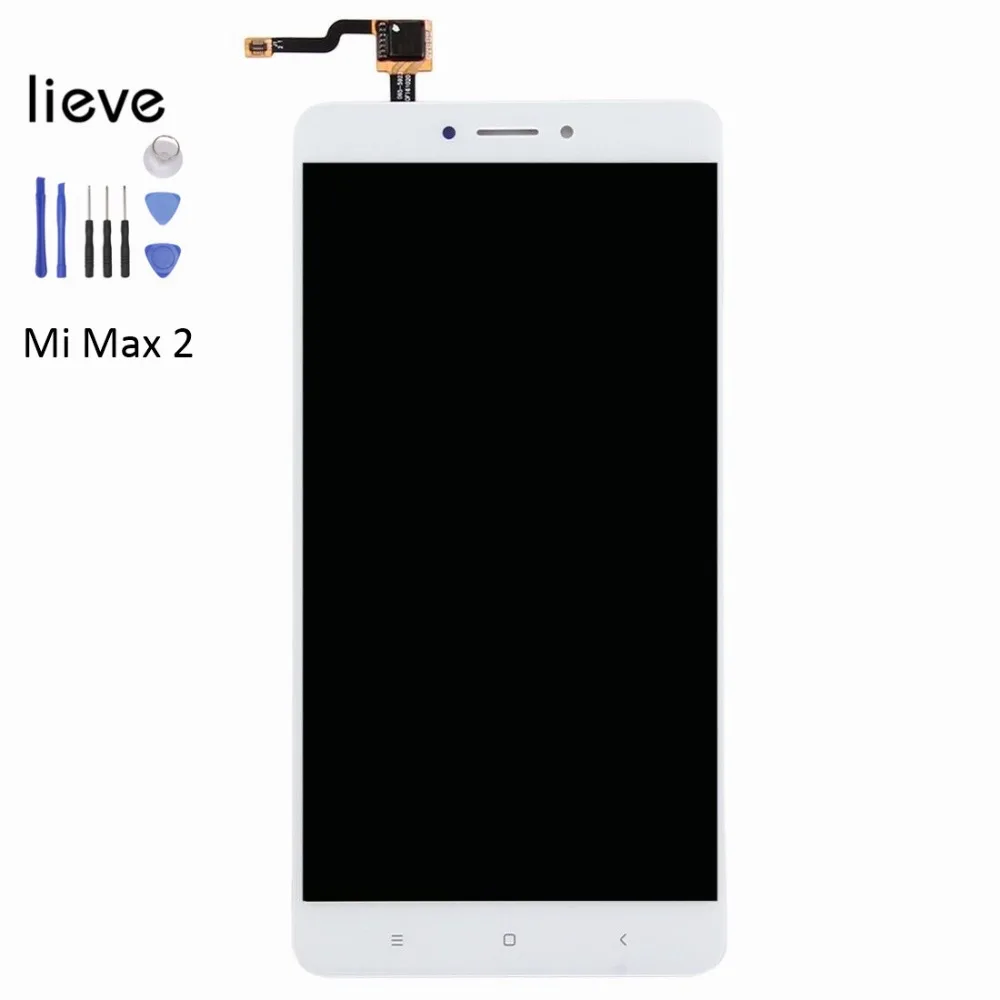 

6.44'' LCD Screen and Digitizer Full Assembly for Xiaomi Mi Max 2 with Free Shipping and Tool Kits