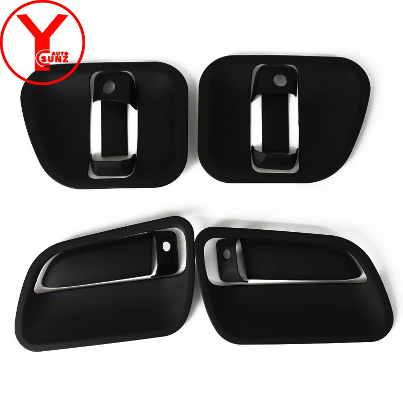 YCSUNZ black body kits For toyota hiace van accessories ABS car styling auto parts light door handle tank cover