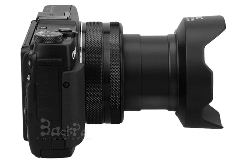 Камера бленда LH-DC80 dc80 Высокопрочное крепление для PowerShot G1X Mark II Одиночная микро Камера с обьективом