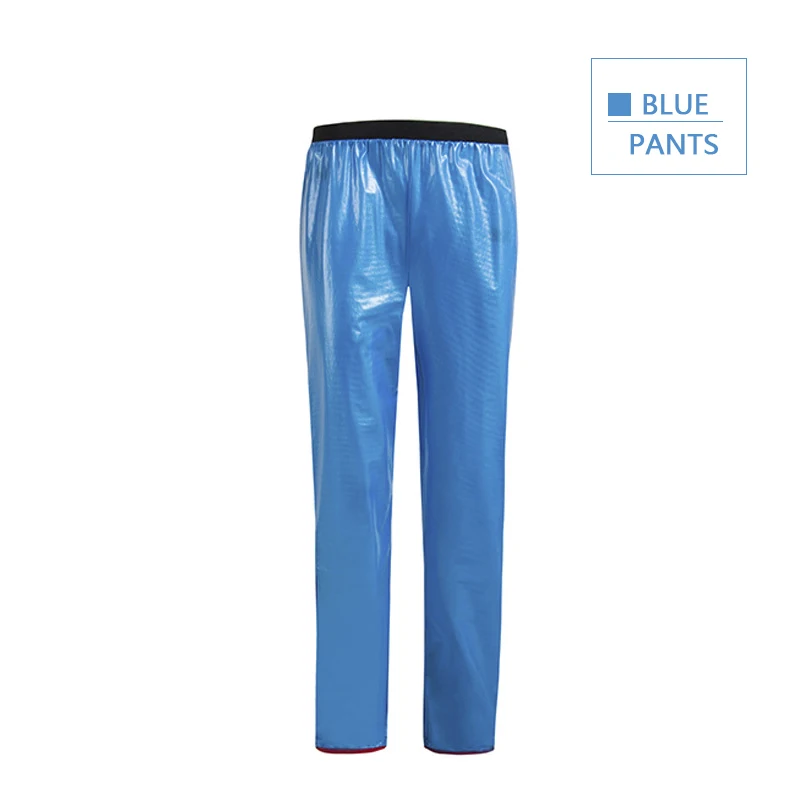 Водонепроницаемая велосипедная Джерси с длинным рукавом, плащ, ветровка, дождевик, ветрозащитная велосипедная одежда, MTB, мужская, женская велосипедная куртка - Цвет: Blue pants
