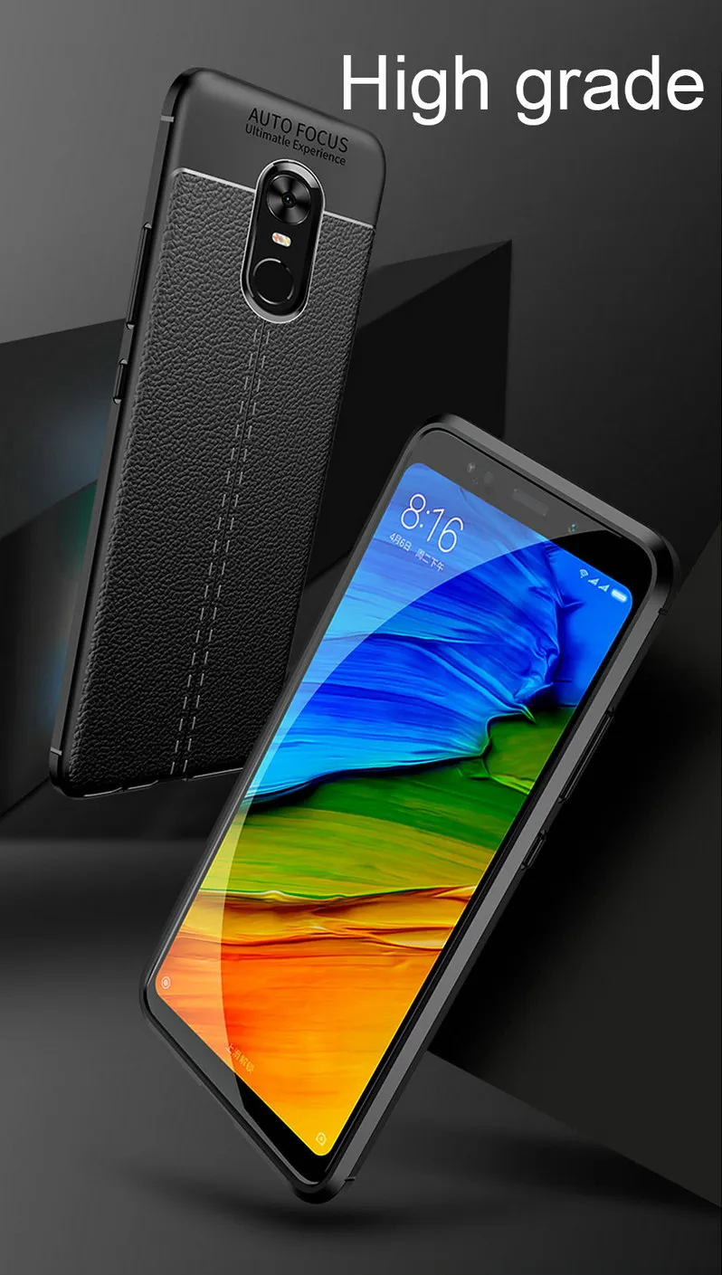 Xiomi Cover For Xiaomi Redmi 5 Plus Case Silicon Luxury PU Leather Shockproof Case For Funda Xiaomi Redmi 4a 5a 4x 3s Mi a1 Case (14)