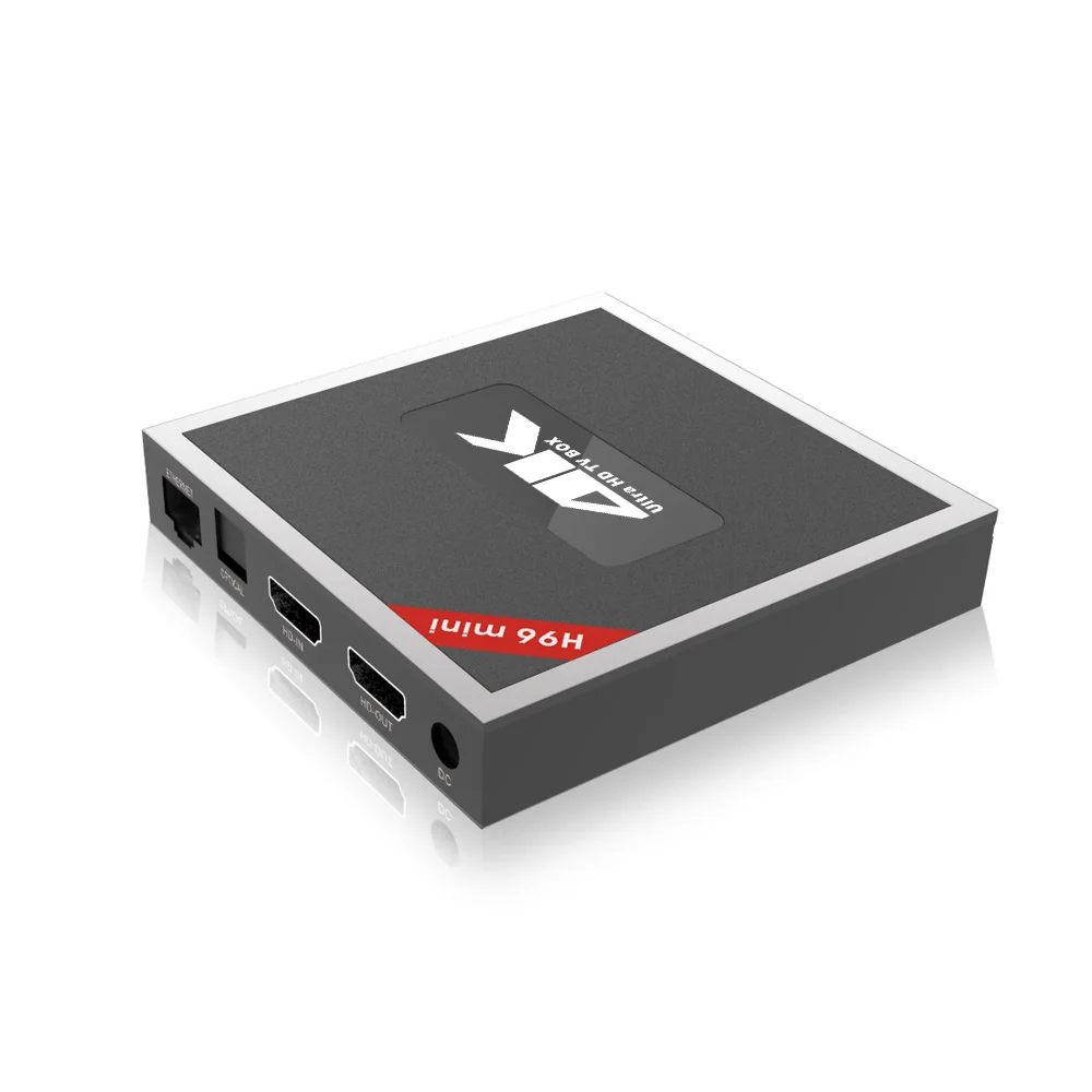 H96 Мини ТВ приставка Android 7 1 2 ГБ 3 Гб 16 процессор Amlogic T962E 64 бит Восьмиядерный 4G 5 8G WiFi