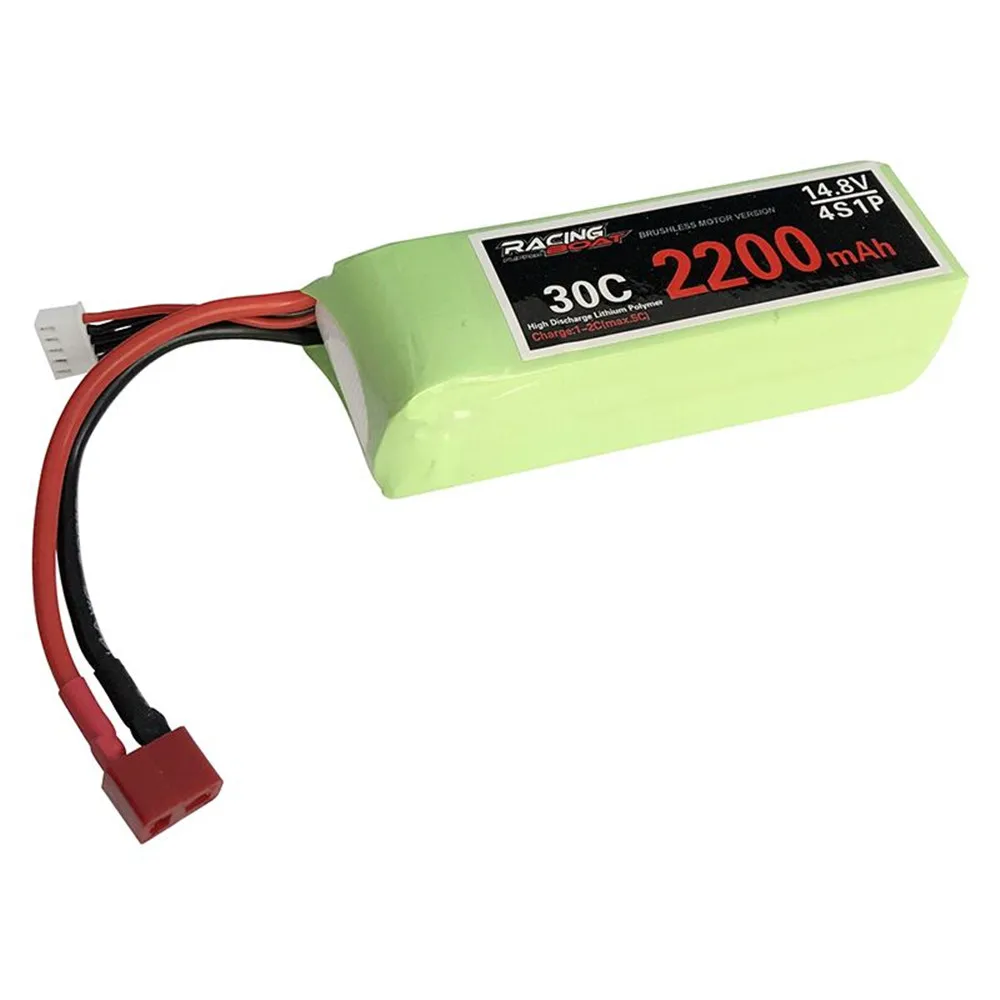 Feilun 14,8 V 2200mAh 30C 4S1P Lipo батарея T разъем для FT011 2,4G бесщеточный Rc лодка запчасти