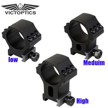 Victoptics Лучший Прочный 6-винт Тактический Вивер Пикатинни 30 мм прицел кольца для объектива