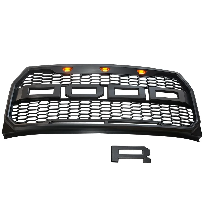 Модифицированная Передняя гоночная решетка RAPTOR GRILL BUMPER MESH планки крышки маски грили подходят FOT F-150 F150-17 автомобильные аксессуары для пикапа