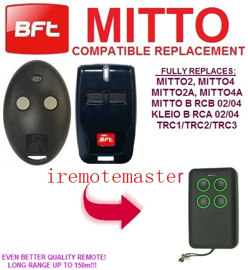 

10pcs Multi frequency 280mhz-868mhz auto scan remote control duplicator for BFT Mitto2 RCB02 free shipping