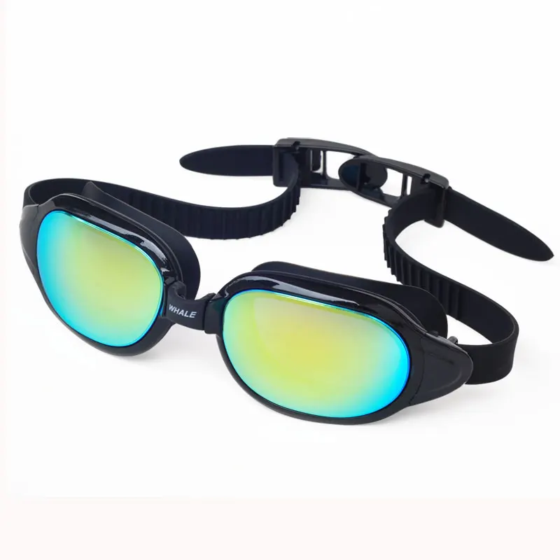 Professional brand Waterproof silicone swim glasses Eyewear Anti Fog UV