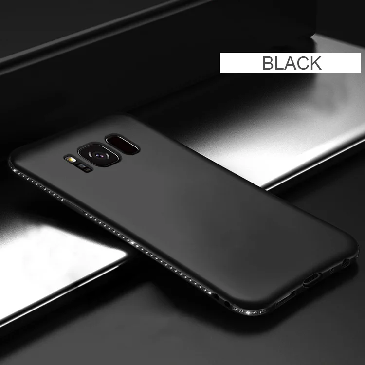 Мягкий силиконовый чехол для телефона samsung Galaxy S8 S9 S10 Plus S10E S7 Edge Note 8 9 S8Plus S9Plus S7Edge funda diamond shell Cover