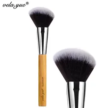 vela.yue Angled Blush Brush Synthetic Face Cheek Contour Bronzer Blush Powder Makeup Tool
