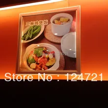 LED Дисплей ультра-тонкий световой короб, меню ресторана LED A3 знак