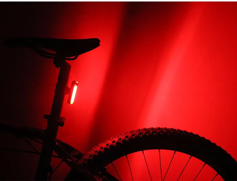 USB Перезаряжаемый светодиодный велосипедный задний светильник, задний светильник, безопасный велосипедный задний светильник, Предупреждение льная лампа MTB, велосипедный задний светильник, фонарь