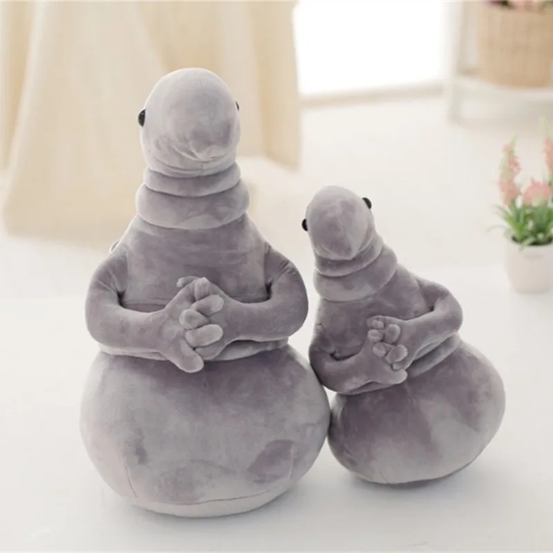

45cm Waiting Statue Plush Toy Cute Meme Tubby Gray Blob soft Stuffed monster kawaii Doll Homunculus Loxodontus Kids Child Gifts