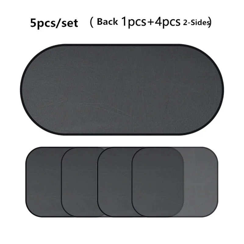 

With 2 Suckers 5Pcs 3D Photocatalyst Mesh Sun Visor Window Screen Sunshade Car Curtain Car Cover Sunshade Car interior Product