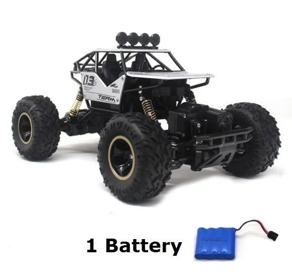 Радиоуправляемый автомобиль 1/12 4WD Rock Crawlers 4x4, вождение автомобиля, Двойные двигатели, привод Bigfoot, автомобиль с дистанционным управлением, модель автомобиля, внедорожник, игрушка в подарок - Цвет: 28cm White