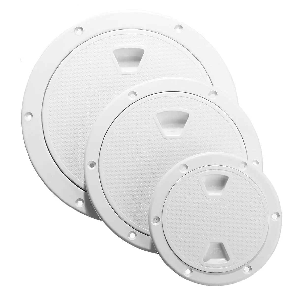 

4" 6" 8" Hatch Cover Deck Plate Non Slip Inspection for Marine Boat Kayak Canoe