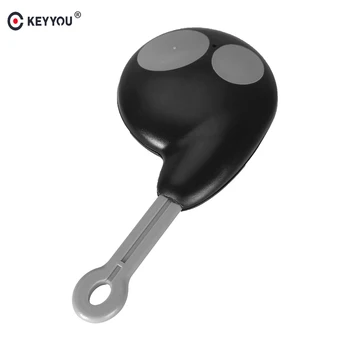 

KEYYOU 2 Buttons Replacement Smart Remote Key Shell For Toyota For Cobra Alarm 7777 1046 3193 7928 8188 Keyless Entry Fob Case