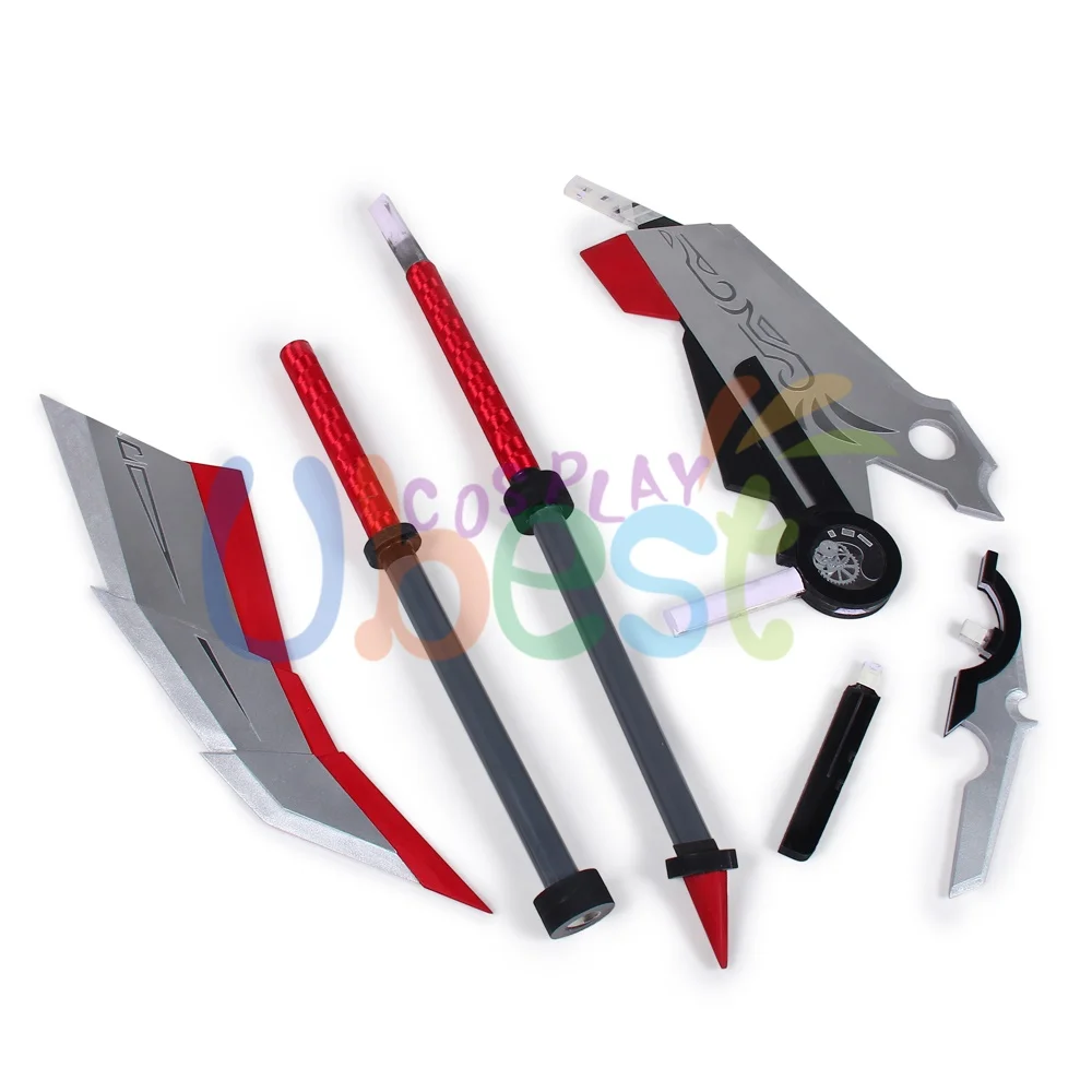 67/" RWBY Qrow Branwen Scythe Cosplay Prop 2543