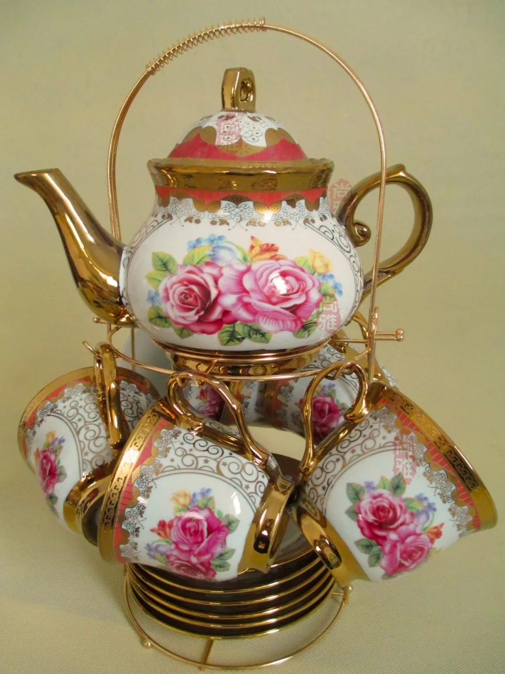 D'angleterre fashion vintage titanium 13 ceramic coffee pot cup and