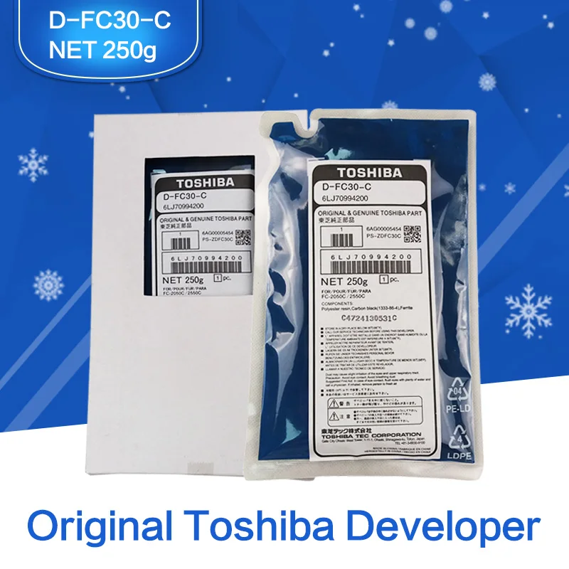 

Developer Original TOSHIBA Copier Parts Developer D-FC30-C 6LJ70994200 For Toshiba e-STUDIO Model 2051C/2551C/2050C/2550C