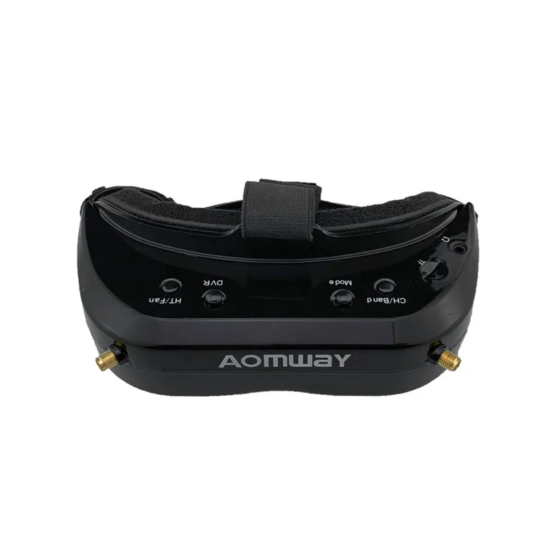 New Aomway Commander Goggles V1S 2D 3D 64CH 5.8G FPV Video Headset Support HDMI 720p DVR Headtracker Instead V1 v2